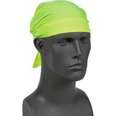 ERGODYNE Ergodyne Chill-Its® Evaporative Cooling Triangle Hat, Lime, 12331 12331